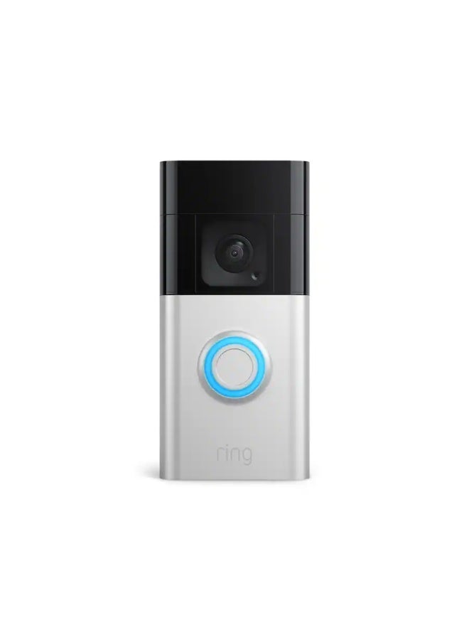Ring Battery Doorbell Plus – 1536p HD+ Video, Motion Detection, Two‑Way Talk, Quick‑Release Battery Pack, Wi‑Fi, Night Vision, Easy Installation – Satin Nickel - Image 1